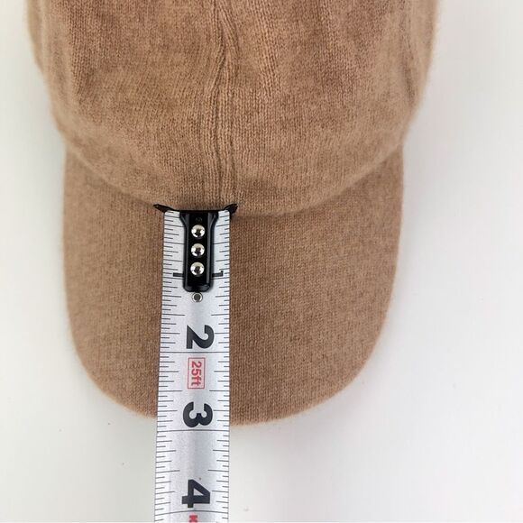 Amicale Cashmere Knit Cashmere Baseball Cap Size L/XL main image 8